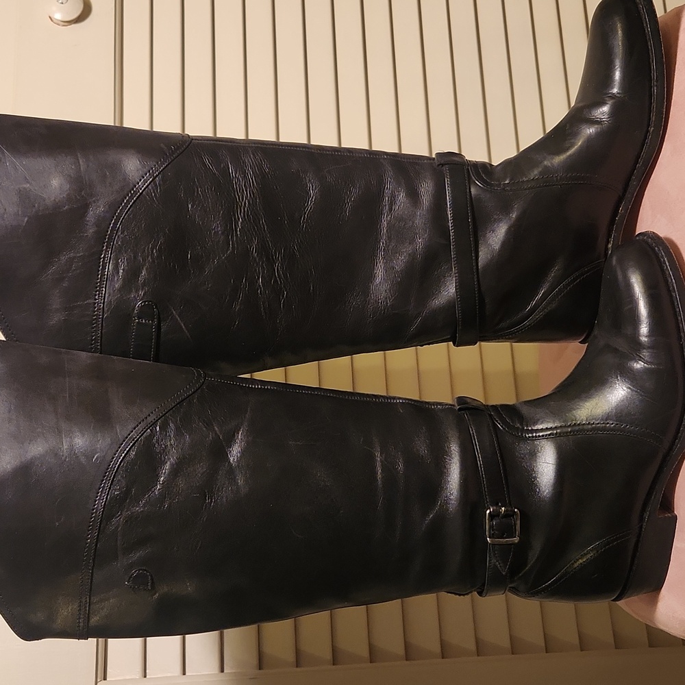 Fry Leather Women's Riding Boots - Picture 2 of 8